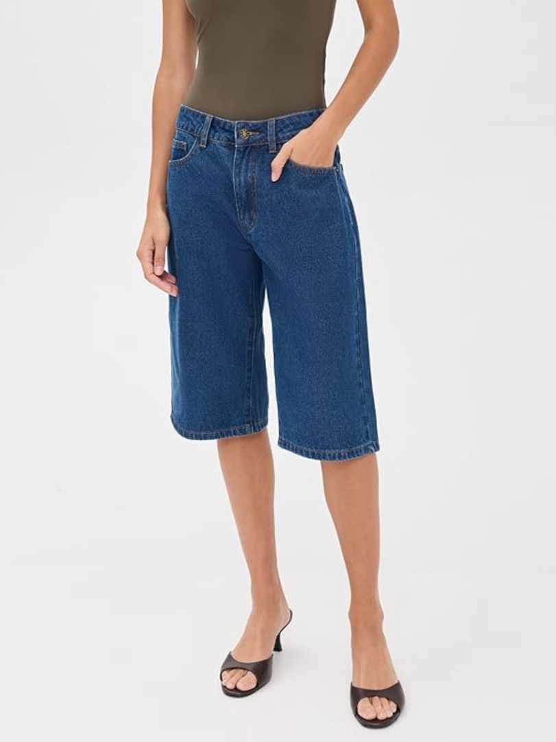 Lioness Kurt Denim Bermuda Shorts
